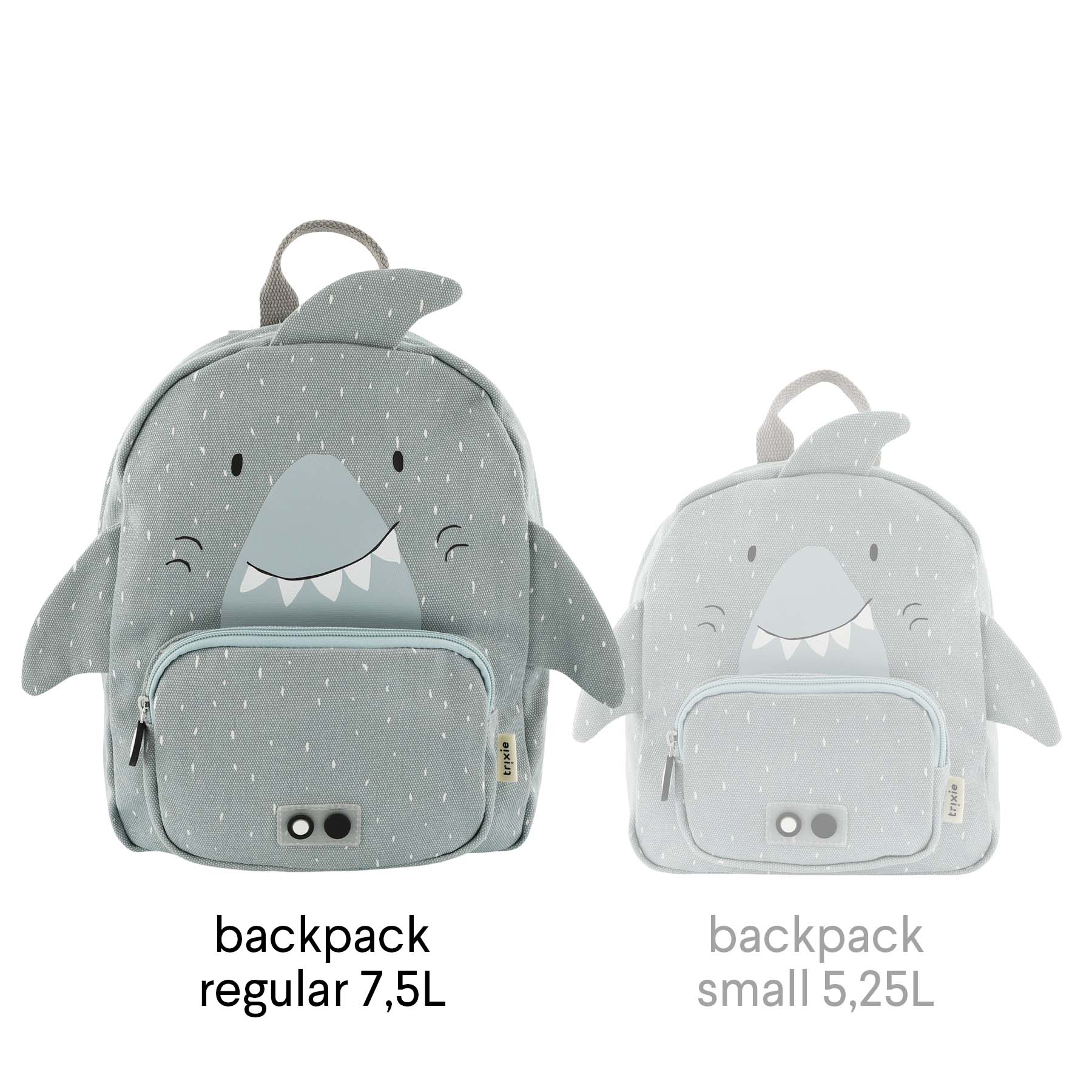 Trixie Backpack - Mr. Shark (Min. of 2 PK, multiples of 2 PK)