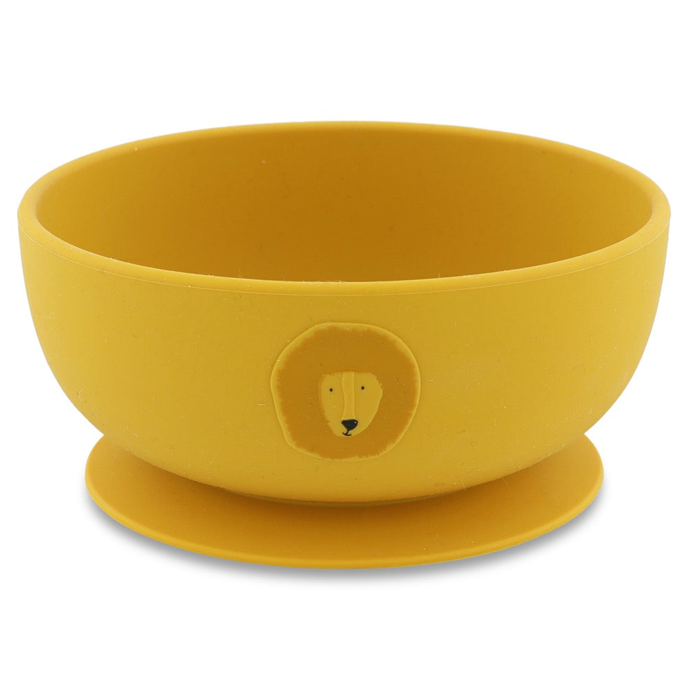 Trixie Silicone bowl with suction - Mr. Lion (Min. of 2 PK, multiples of 2 PK)