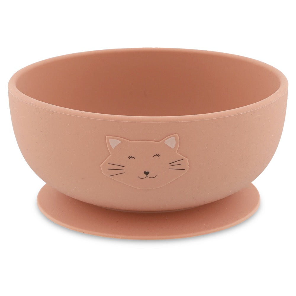 Trixie Silicone bowl with suction - Mrs. Cat (Min. of 2 PK, multiples of 2 PK)