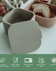 noüka Mini Snack Cups 2 PK - Wave/Deep Ocean (Min. of 2 PK, Multiples of 2 PK)