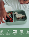 noüka Medium Silicone Sealed Lunch Box - Wave (Min. of 2 PK, Multiples of 2 PK)