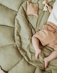 Play&Go Bloom Meadow Green organic babymat (Min of 1, multiples of 1)