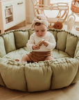 Play&Go Bloom Meadow Green organic babymat (Min of 1, multiples of 1)