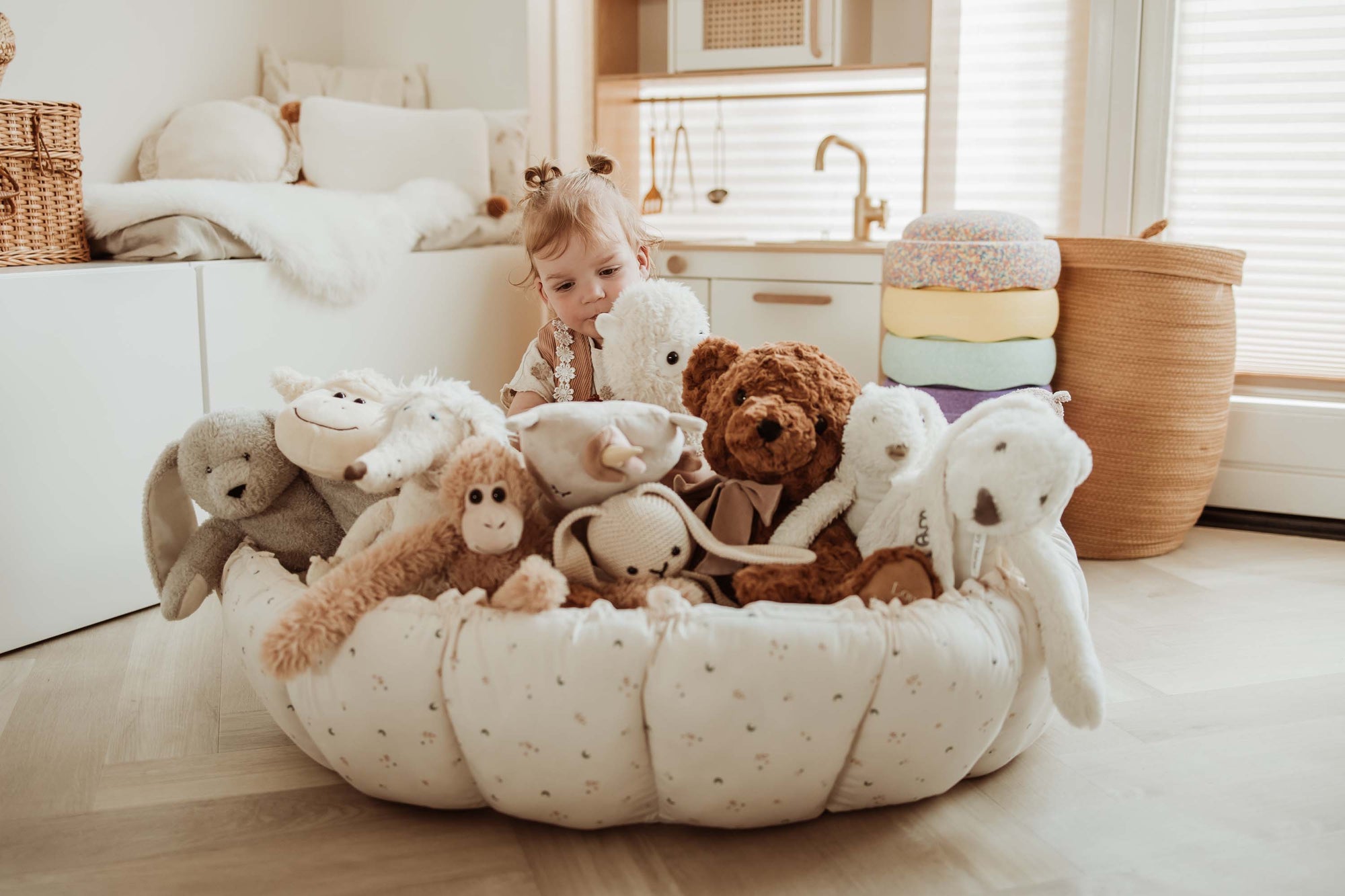 Play&Go Bloom Moon organic babymat (Min of 1, multiples of 1)