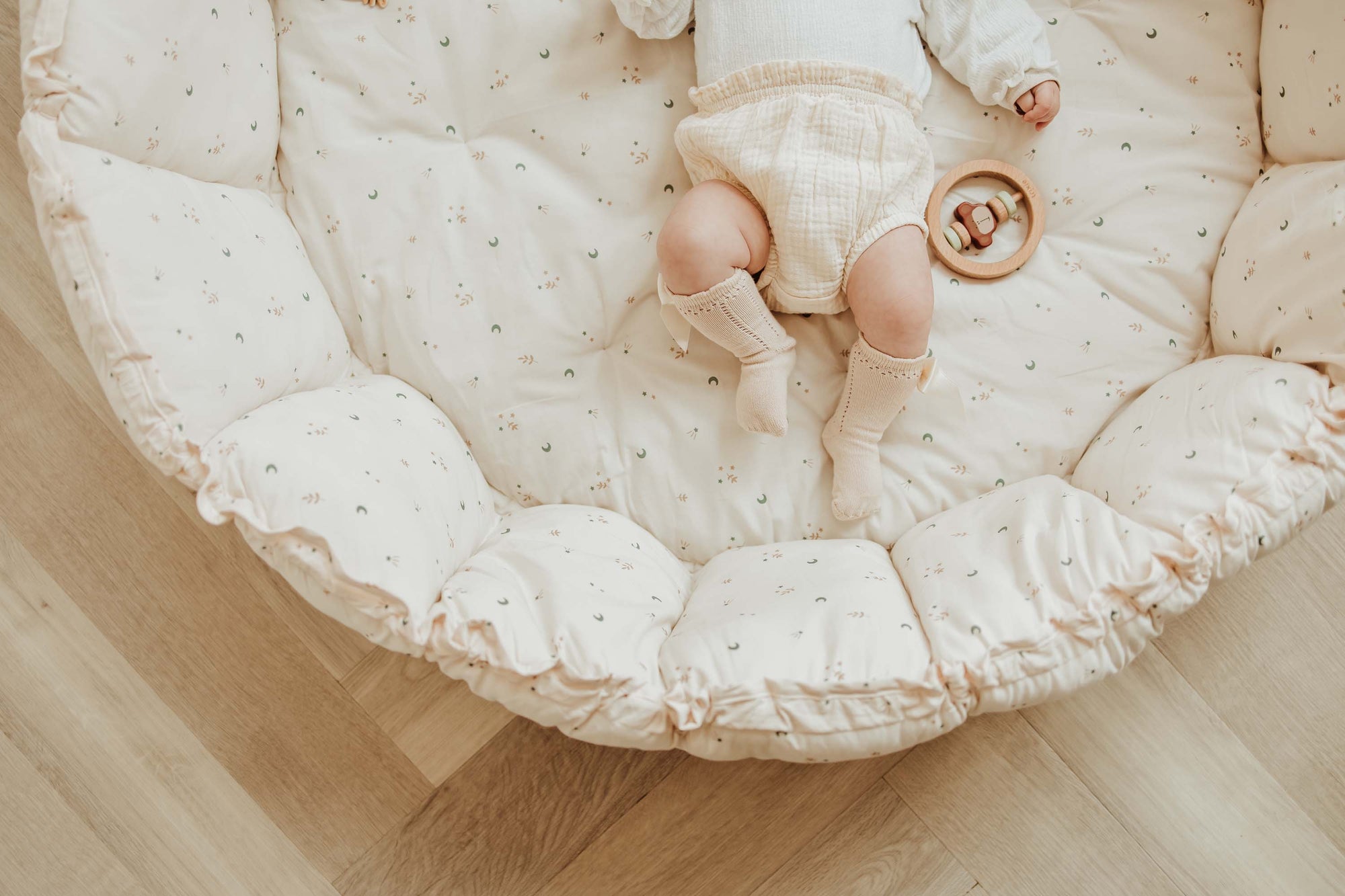 Play&Go Bloom Moon organic babymat (Min of 1, multiples of 1)