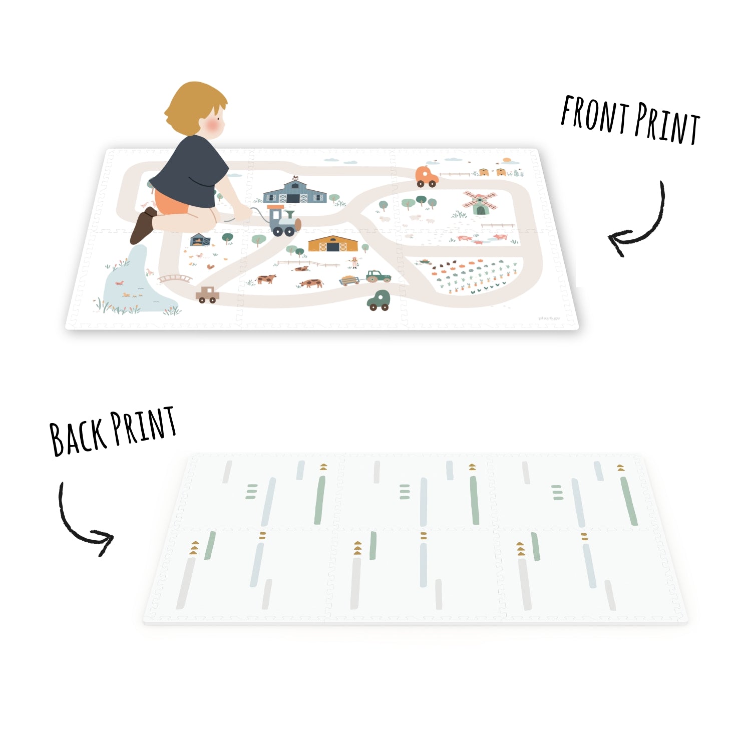 Play&Go EEVAA Puzzle Playmat Farm (Min of 1, multiples of 1)
