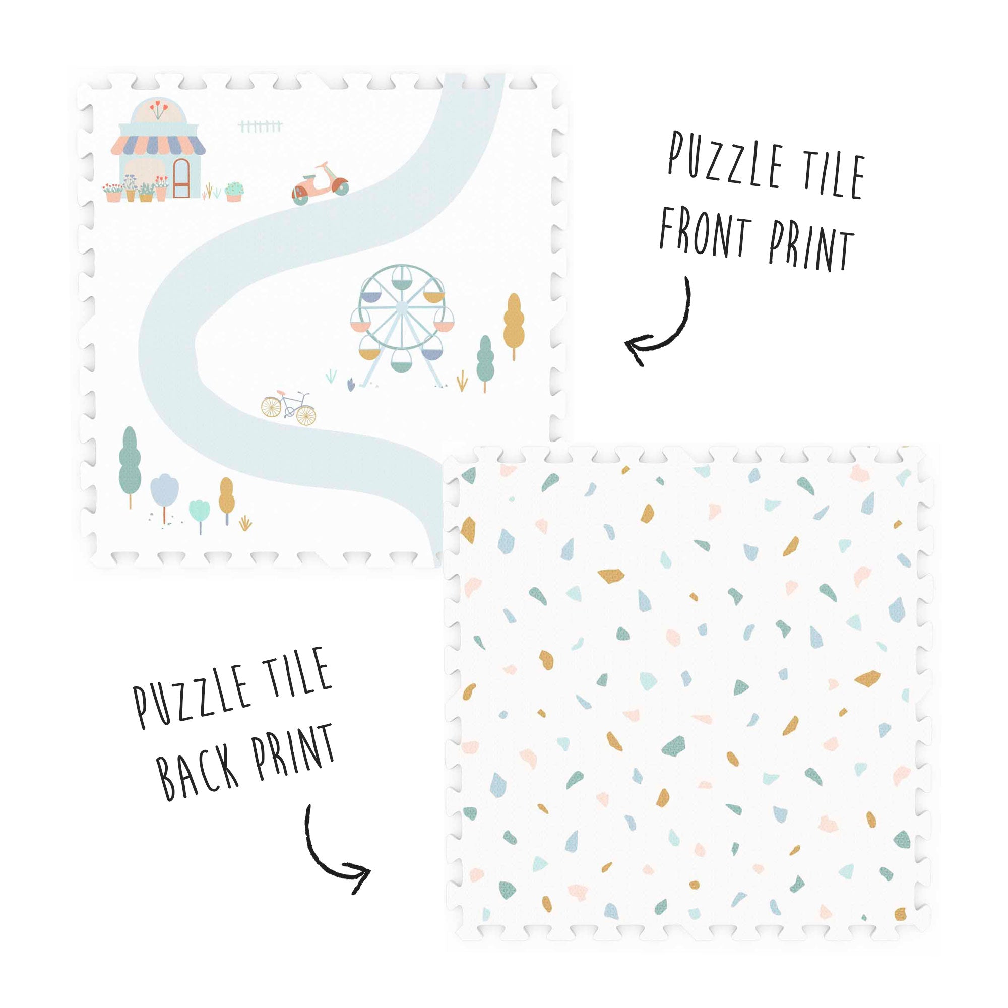 Play&Go EEVAA Puzzle Playmat Village (Min of 1, multiples of 1)