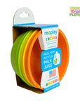 Re-play 3PK Packaged 12Oz Bowls, Ice Pink, Mint, White (Min. of 2 PK, Multiples of 2 PK)