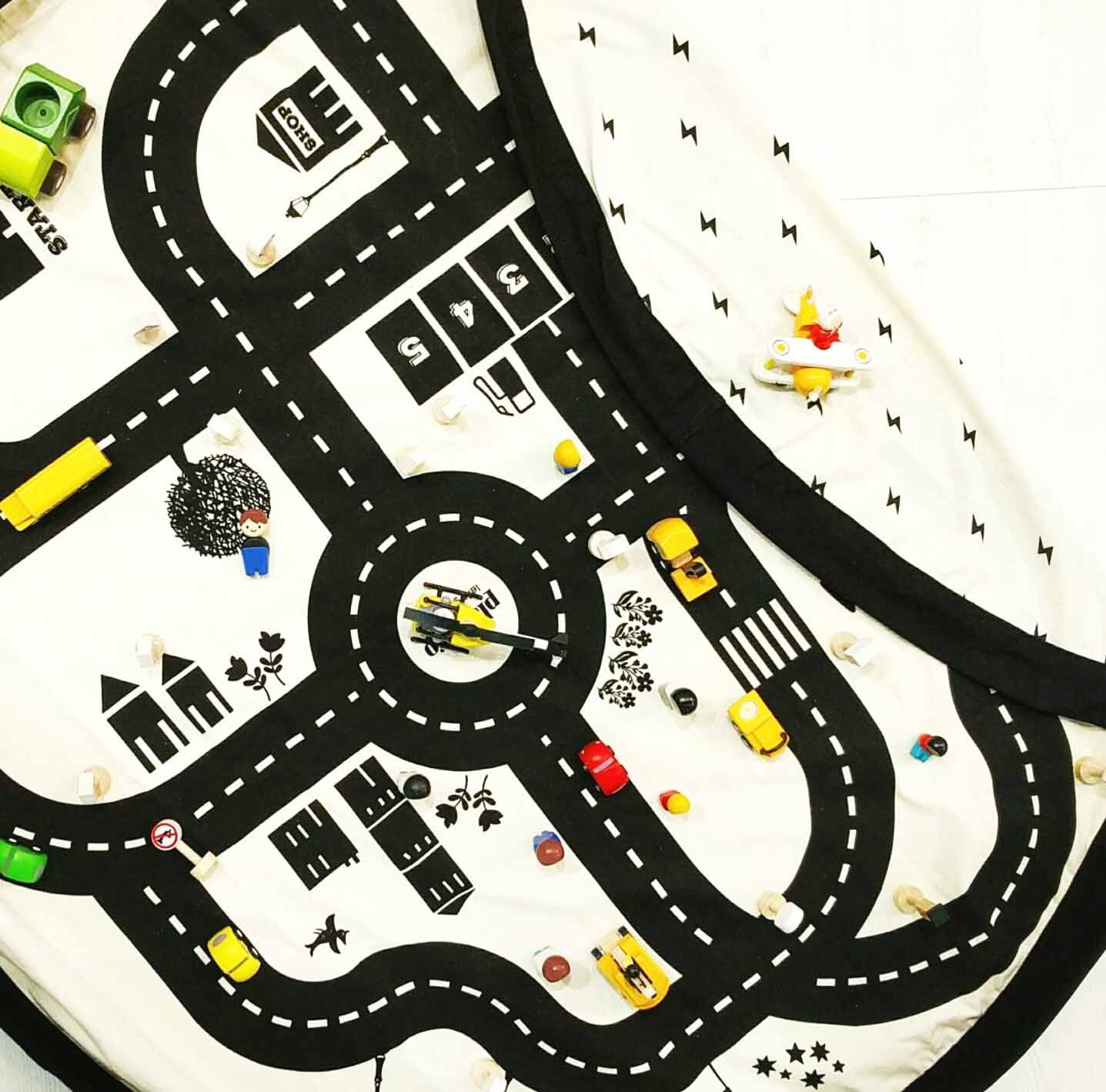 Play&Go Roadmap/thunderbolt toy storage bag (Min of 1, multiples of 1)