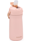 noüka Stainless Steel Drinking Bottle 12 Oz Susan Collection - Soft Blush (Min. of 2 PK, Multiples of 2 PK)