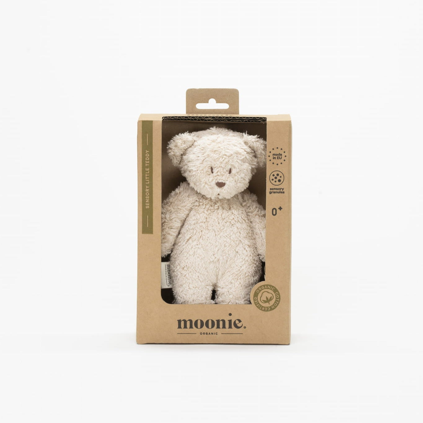 Moonie Sensory Little Teddy - Sand (Min. of 2 PK, multiples of 2 PK)