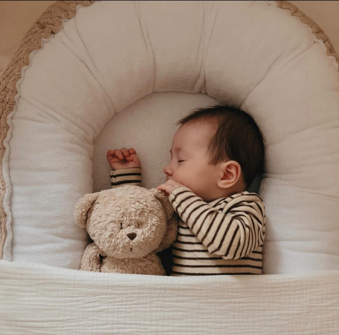 Moonie Sensory Little Teddy - Cappuccino (Min. of 2 PK, multiples of 2 PK)