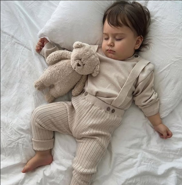 Moonie Sensory Little Teddy - Cappuccino (Min. of 2 PK, multiples of 2 PK)