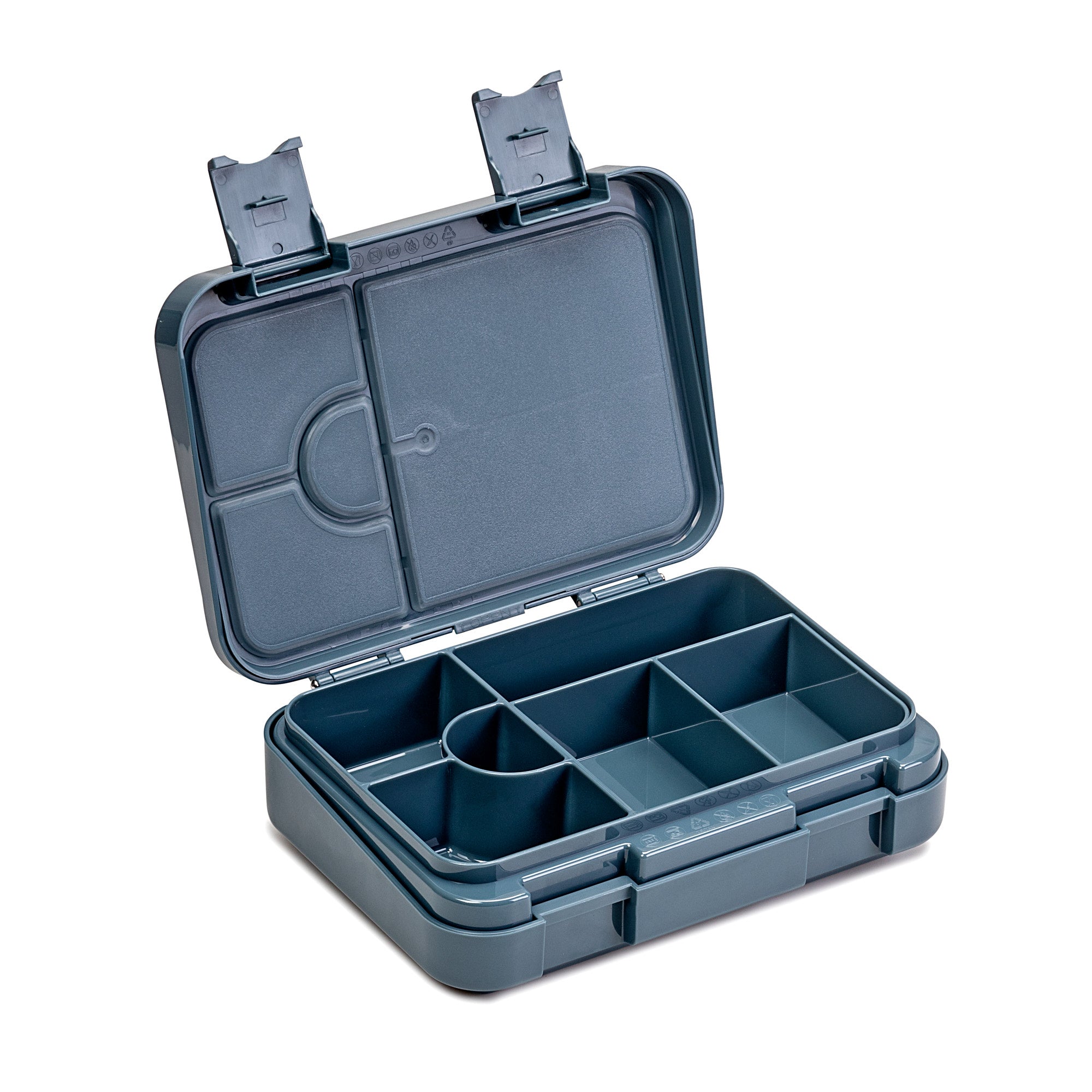 noüka Bento Chill Lunch Box - Deep Ocean (Min. of 2 PK, Multiples of 2 PK)
