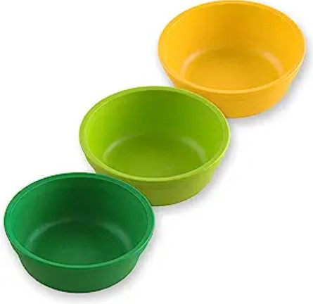 Re-Play 3PK 12Oz Bowls Tulip- Bright Pink, Blush and Lime Green (Min. of 2 PK, Multiples of 2 PK)