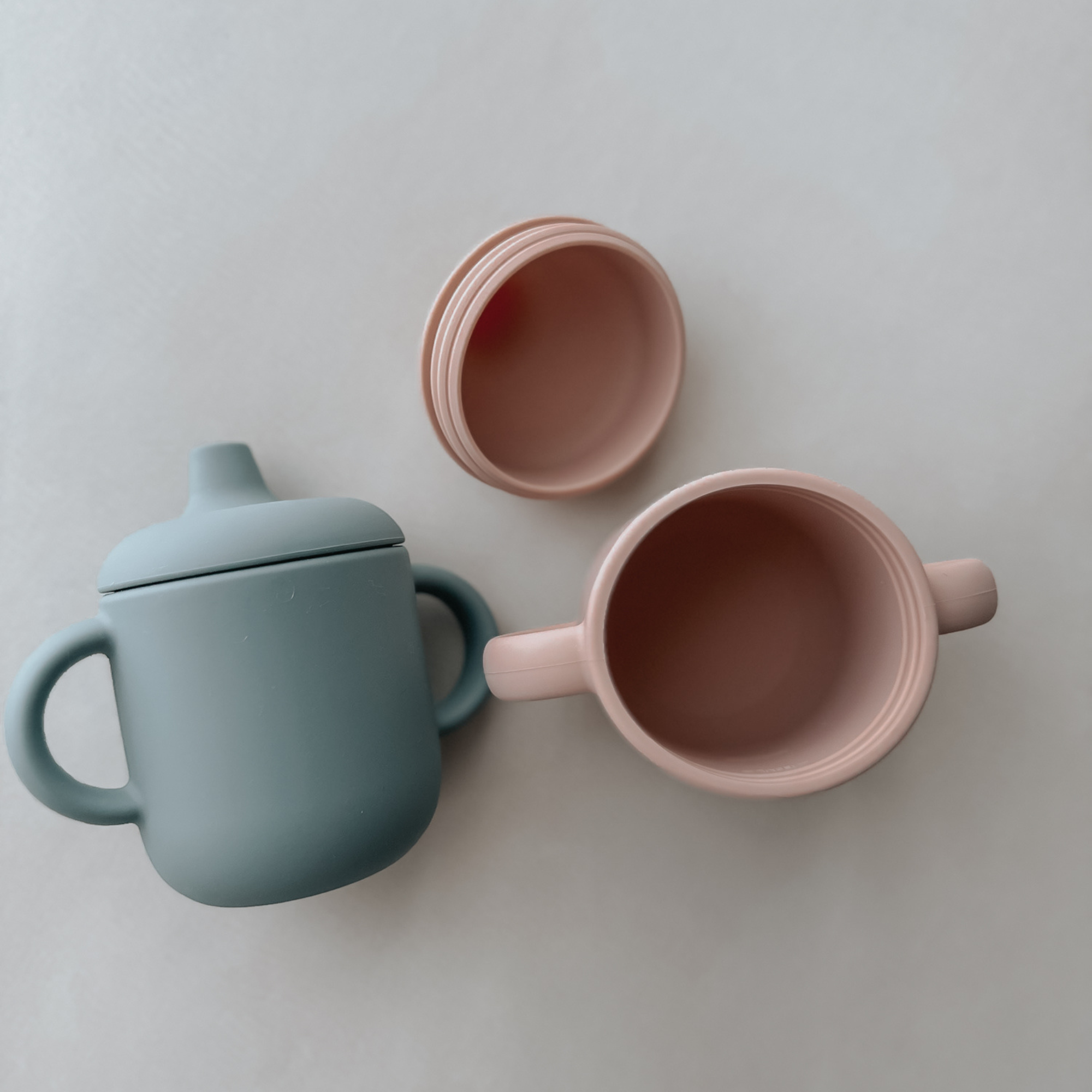 noüka Non-Spill Sippy Cup 2 Pack - Leaf/Shifting Sand (Min. of 2 PK, Multiples of 2 PK)