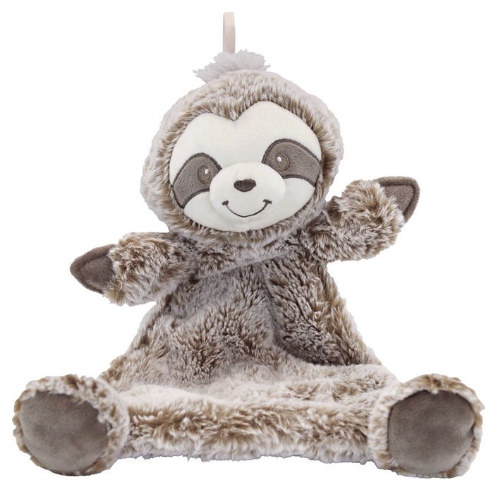 Baby Paper Sloth Crinkle Cuddler (Min. of 6, multiples of 6)