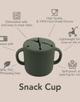 noüka Snack Cup - Light Storm (Min. of 2 PK, Multiples of 2 PK)