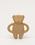 Moonie Bear Natural Rubber Teether - Cappuccino (Min. of 2 PK, multiples of 2 PK)