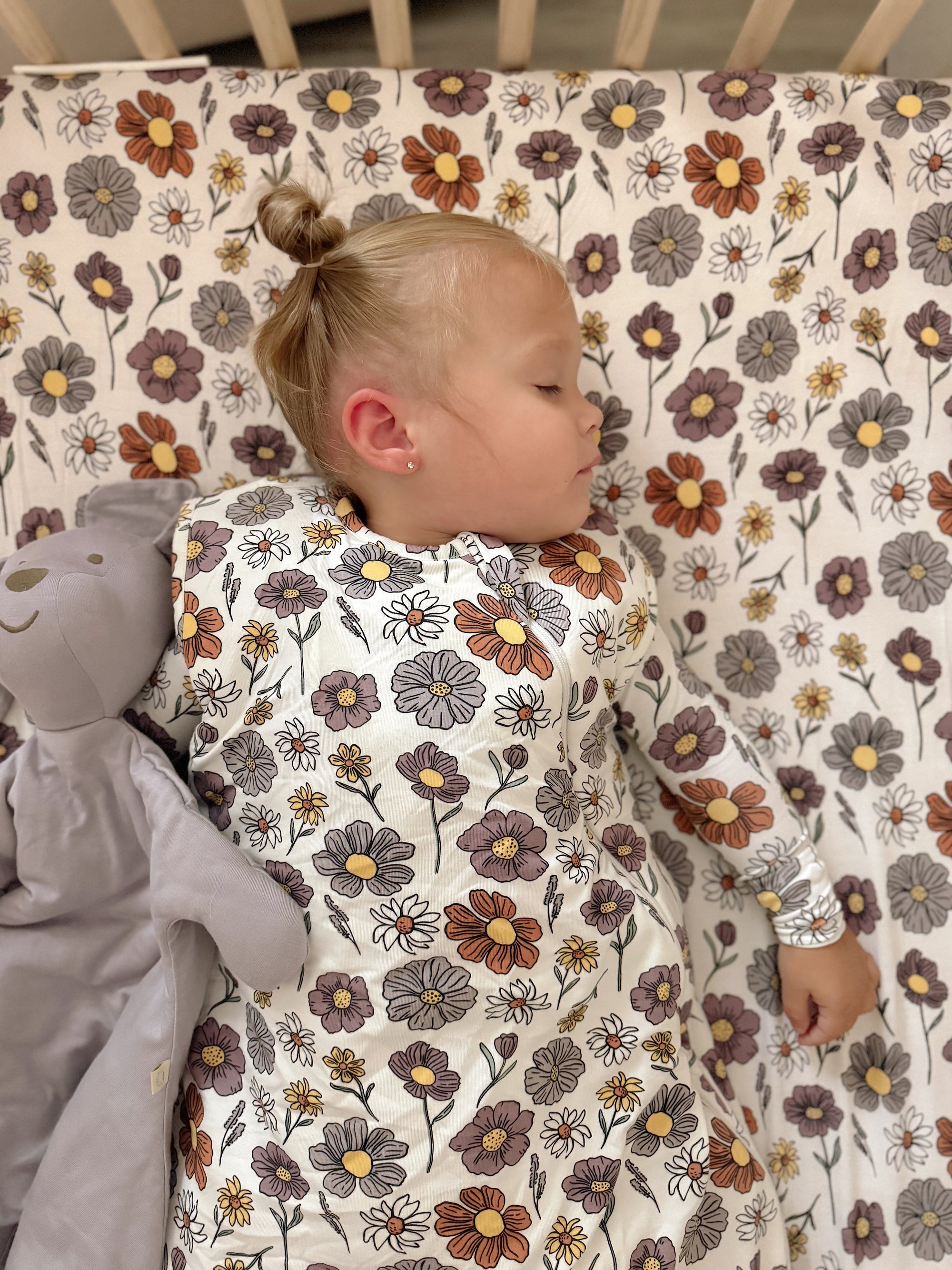 günamüna Sleep Sack Duvet Bamboo Bouquet 2.5 TOG (Min. of 2, multiples of 2)