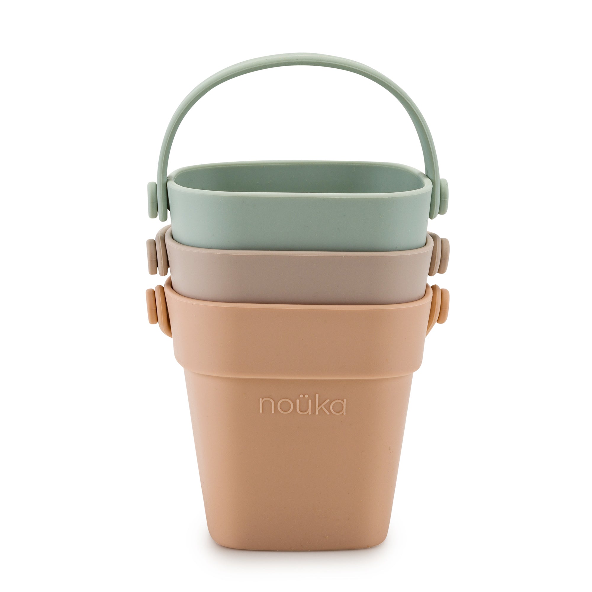 noüka Tiny Bath Buckets - Sunset (Min. of 2 PK, Multiples of 2 PK)