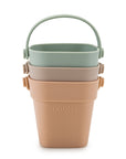 noüka Tiny Bath Buckets - Sunset (Min. of 2 PK, Multiples of 2 PK)