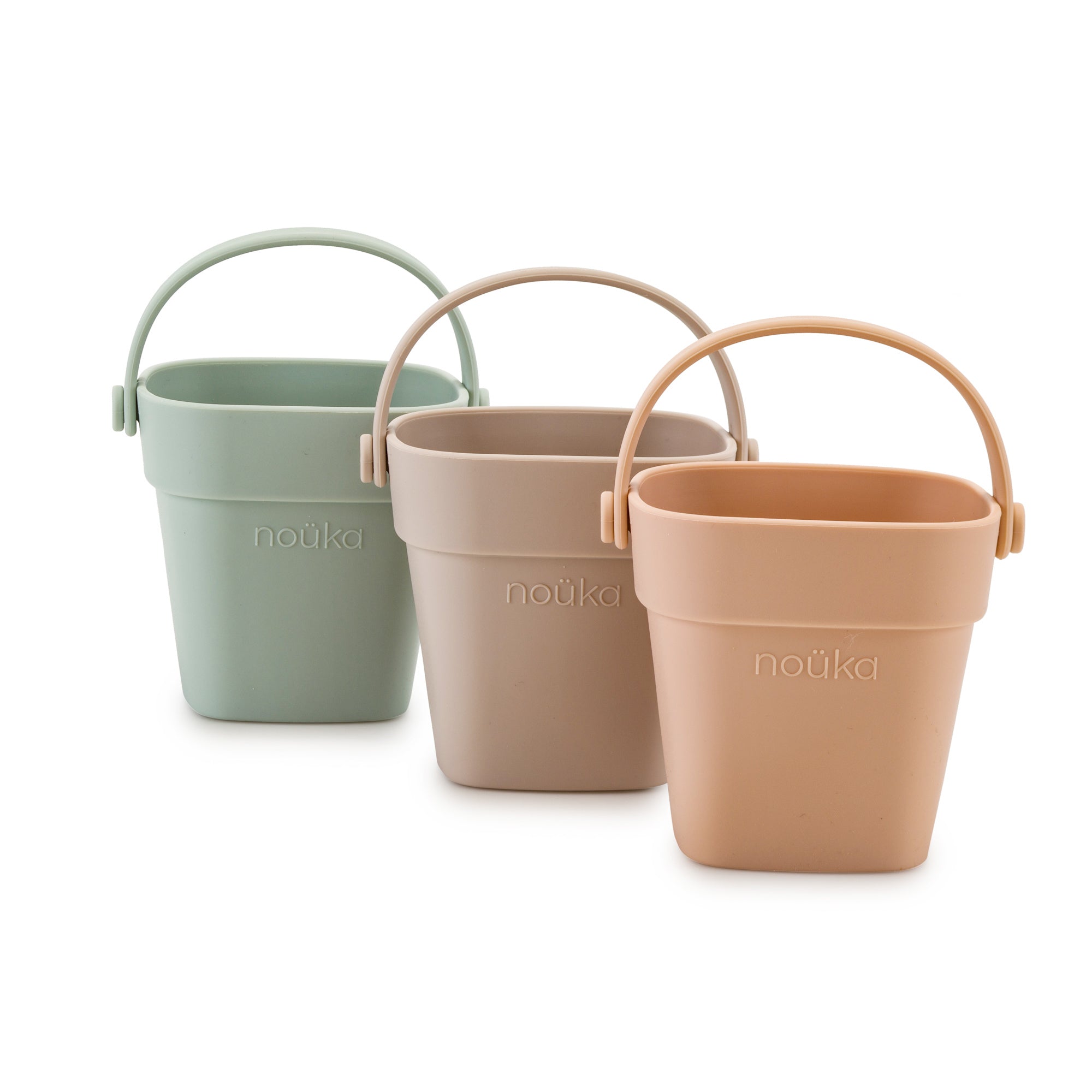 noüka Tiny Bath Buckets - Sunset (Min. of 2 PK, Multiples of 2 PK)