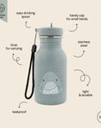 Trixie Bottle 350ml - Mr. Shark (Min. of 2 PK, multiples of 2 PK)