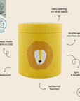 Trixie Insulated lunch pot 500ml - Mr. Lion (Min. of 3 PK, multiples of 3 PK)