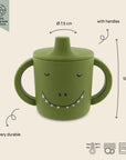 Trixie Silicone sippy cup - Mr. Dino (Min. of 2 PK, multiples of 2 PK)