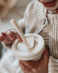 noüka Straw Cup 6 OZ - Leaf (Min. of 2 PK, Multiples of 2 PK)