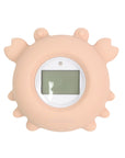 noüka Bathtub Safety Thermometer Crab- Soft Blush (Sold in Case of 2, Qty of 1=2 products)