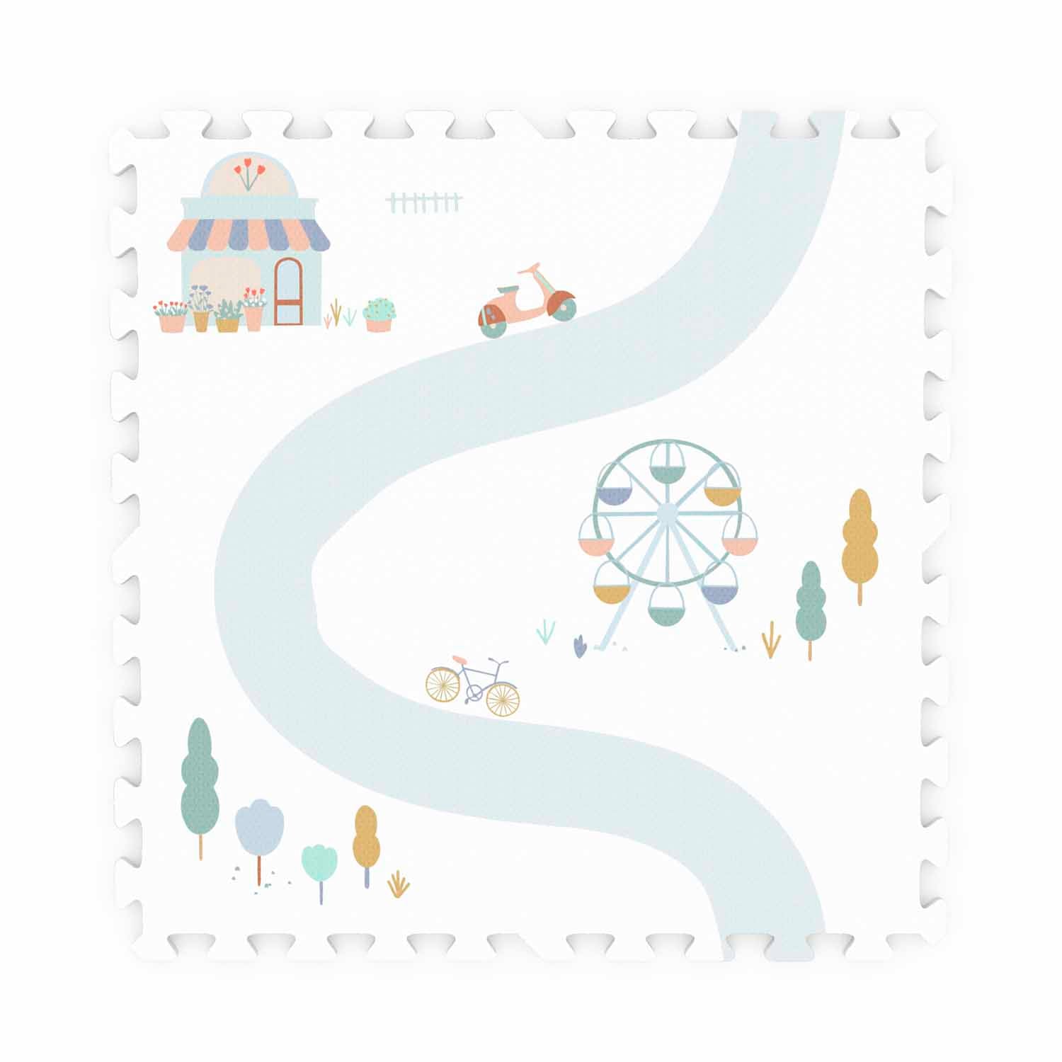 Play&Go EEVAA Puzzle Playmat Village (Min of 1, multiples of 1)