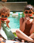 Ki ET LA Woam Sunglasses - Brown (Min. of 2 PK, multiples of 2 PK)