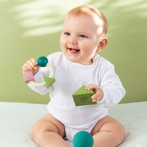 Oli & Carol Teething Ring Soft Colors (Min. of 2 PK, multiples of 2 PK)