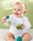 Oli & Carol Teething Ring Soft Colors (Min. of 2 PK, multiples of 2 PK)