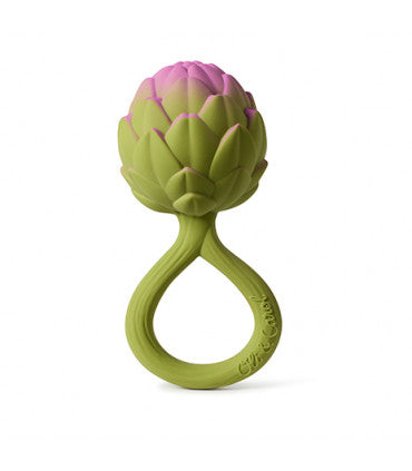 Oli & Carol Artichoke Rattle Toy (Min. of 2 PK, multiples of 2 PK)