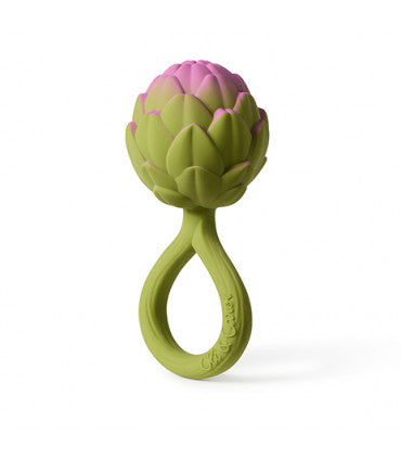 Oli & Carol Artichoke Rattle Toy (Min. of 2 PK, multiples of 2 PK)
