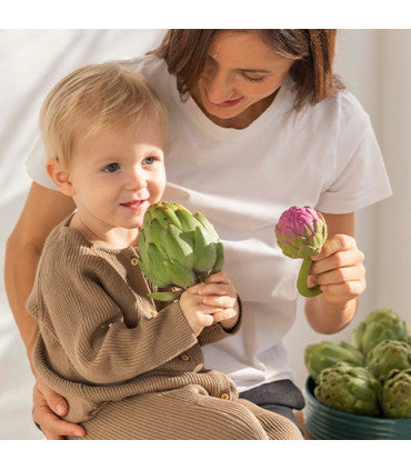 Oli & Carol Artichoke Rattle Toy (Min. of 2 PK, multiples of 2 PK)