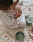 noüka Spill-Proof Snack Cup - Leaf (Min. of 2 PK, Multiples of 2 PK)