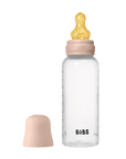 BIBS BPA - Free PP Baby Bottle Round Latex 1 pack 270 ml Medium Flow Blush (Min. of 2 PK , multiples of 2 PK) - MAIGHAN DISTRIBUTION CANADA