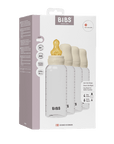 BIBS BPA - Free PP Baby Bottle Round Latex 4 pack 270 ml Ivory (Min. of 2 PK , multiples of 2 PK) - MAIGHAN DISTRIBUTION CANADA