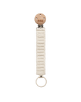 BIBS Pacifier Clip Knitted - Ivory (Min. of 2 PK , multiples of 2 PK) - MAIGHAN DISTRIBUTION CANADA