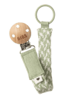 BIBS Pacifier Clip Sage / Ivory ONE SIZE (Min. of 2 PK , multiples of 2 PK) - MAIGHAN DISTRIBUTION CANADA