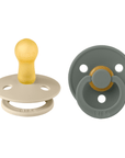 BIBS Pacifier Original COLOUR Latex 2 PK Vanilla/Pine (Min. of 2 PK, multiples of 2 PK) - MAIGHAN DISTRIBUTION CANADA