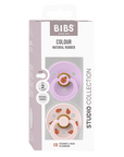 BIBS Pacifier Studio Colour 2 PACK Ladybug Latex - Violet Sky Mix (Min. of 2 PK, multiples of 2 PK) - MAIGHAN DISTRIBUTION CANADA