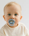 BIBS x Liberty Pacifier Original COLOUR Latex 2 PK Bobo Dusty Blue Mix (Min. of 2 PK, multiples of 2 PK) - MAIGHAN DISTRIBUTION CANADA