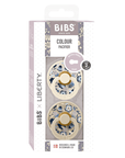 BIBS x Liberty Pacifier Original COLOUR Latex 2 PK Bobo Ivory Mix (Min. of 2 PK, multiples of 2 PK) - MAIGHAN DISTRIBUTION CANADA