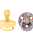 BIBS x Liberty Pacifier Original COLOUR Latex 2 PK Strawberries and Cream Butter Mix (Min. of 2 PK, multiples of 2 PK) - MAIGHAN DISTRIBUTION CANADA