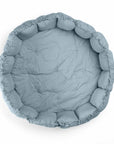 Play&Go Bloom Dusty blue organic babymat (Min of 1, multiples of 1)